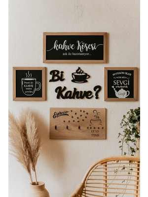 Mutfak Duvar Süsü | Kahve Köşesi | Hediyelik | Mutfak Panosu | Fincan Askılığı