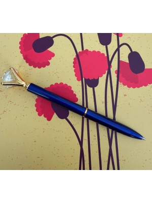 MYK Hediye ve Sanat Atölyesi Premium Roller Kalem Kişiye Özel Tektaşlı Metal Kalem Roller  Imza Kalemi