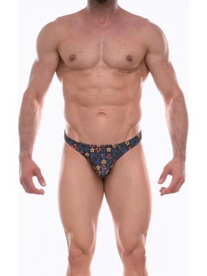 Marsilyan Erkek  Desenli Tanga Çamaşır