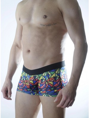Narnuga Modlive Erkek Renkli Desenli Boxer