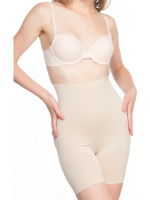 Marsilyan Ten Mı Emay 2032 Popo Açık Masajlı Boxer Korse