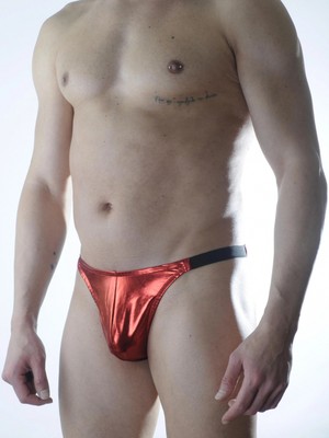 Narnuga Modlive Erkek Kırmızı Lame Brazillian Slip