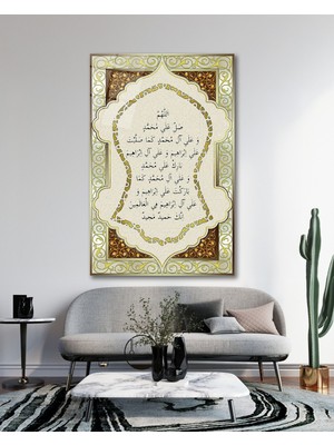 Marsilyan Nali Şerif Cam Tablo