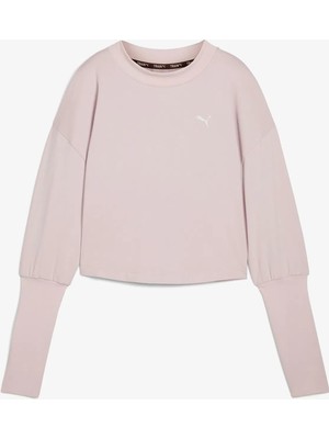 Puma Kadın Pembe Puma Studıo Cloudspun Crew Pembe Kadın Sweatshirt