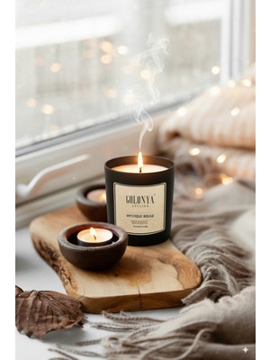 Golonya Atelier Mystique Rouge Dekoratif Oda & Ofis Premium Kokulu Niche Mum 220 gr