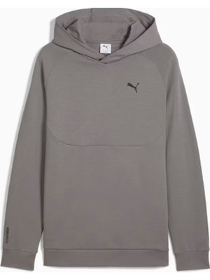 Puma Erkek Gri Puma Pumatech Hoodie Gri Erkek Hoodie