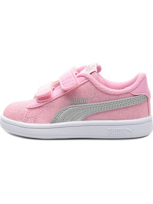 Puma 367380-27 Smash V2GLITZ Glamv Inf Bebek Spor Ayakkabı Pembe