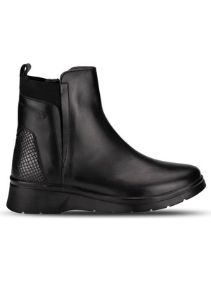 Forelli Odes-G Kadın Deri Bot Siyah