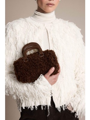 DeFacto Kadın Pelüş Çapraz Çanta F1253AXNS