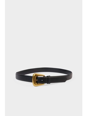 DeFacto Kadın Suni Deri Jean Kemeri F3274AXNS