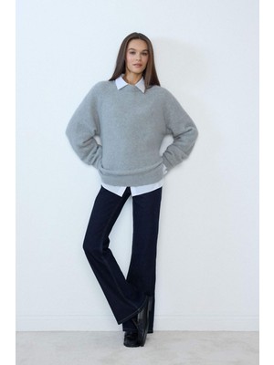 DeFacto Mia Flare Fit Yüksek Bel Uzun Jean Pantolon G6399AX25CW