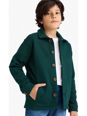 DeFacto Gömlek Yaka Düğmeli Hırka Erkek Çocuk G4603A825WN