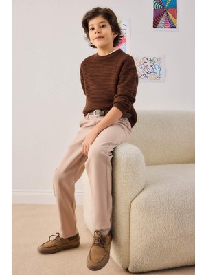 DeFacto Standart Paça Pantolon Erkek Çocuk G3341A825CW