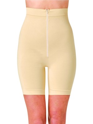 Form Angel Fermuarlı Toparlayıcı Paçalı Kadın Korse Ten 5523