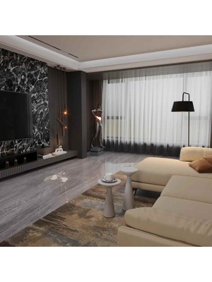 Ahşap Mantar Sehpa 2’li Set Beyaz Renk Zigon ve Fiskos