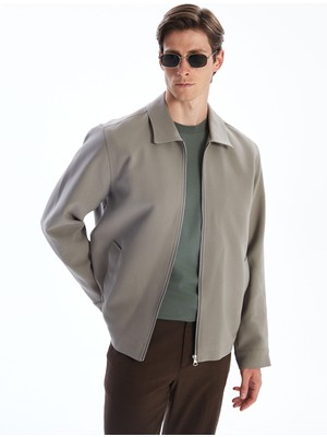 Lc Waikiki Yeni Sezon Standart Kalıp Gömlek Yaka Erkek Mont