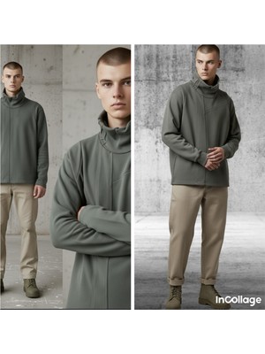 Black Steel Balıkçı Yaka Modelli Sweatshırt