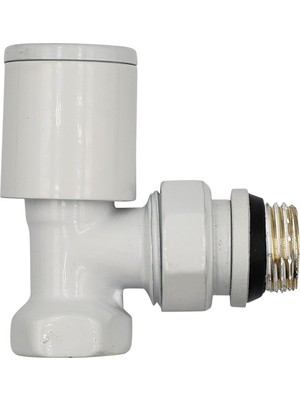 Digisu Radyatör Köşe Vanası-Beyaz-2li