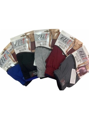 Tutku Elit 3 Adet Erkek Havlu Bel Karışık Düz Renk Boxer % 100 Pamuk Elit 1101 Abani Classic