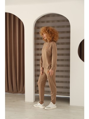 Viskon Modal Pantolonlu Takım 4001