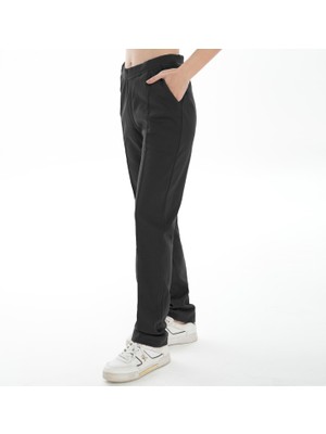 ASN Concept Asn Concpet Kadın Önü Çima Dikişli Siyah Renk Pantolon (Büyük Beden Seçeneğiyle)