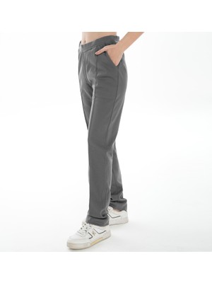 ASN Concept Asn Concpet Kadın Önü Çima Dikişli Antrasit Renk Pantolon (Büyük Beden Seçeneğiyle)