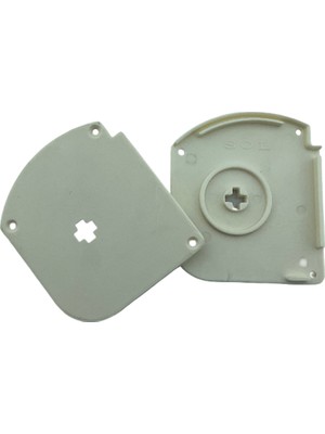 MorPerde Kapalı Kasa Perde Küçük Kutu Krem Kapak Takımı