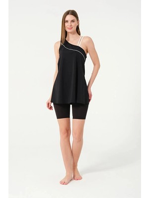 Dorelux Siyah Elbise Mayo