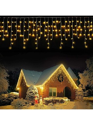 Gaman Gün Işığı Sarkıt LED Şerit Işık - Balkon, Bahçe, Iç/dış Mekan, Parti Dekorasyon Işığı