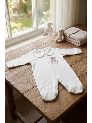 Atölye Müge Isimli Hastane Çıkışı 3 Lü Set Ayıcık Temalı Pembe