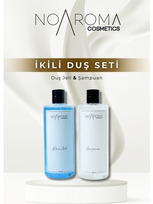 Noaroma Good Gırl Blush Elıxır Unısex Ikili Duş Seti 400 ml Şampuan ve Duş Jeli (Parfümlü)