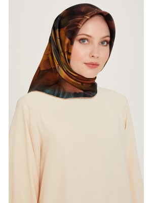 Armine Nostalji Serisi Sura Ipek Eşarp 9244DS