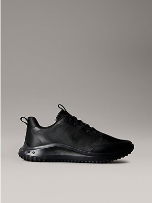 Calvin Klein Eva Runner Lace Up Düz Taban Mat Karışımlı Sneaker Erkek Ayakkabı