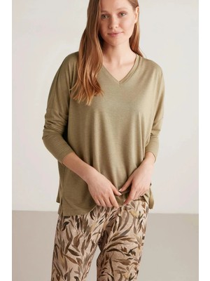 Penye Mood Yumuşak Dokulu Pijama Takımı 2833