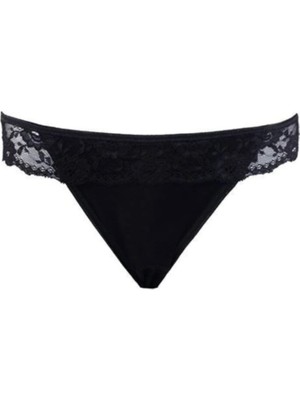 Blackspade Private Kadın Slip Külot 1338 - Siyah