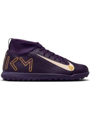 Nike Mercurial Jr Superfly 10 Club Km Tf Erkek Çocuk Halı Saha Ayakkabısı Mor HJ6933-500