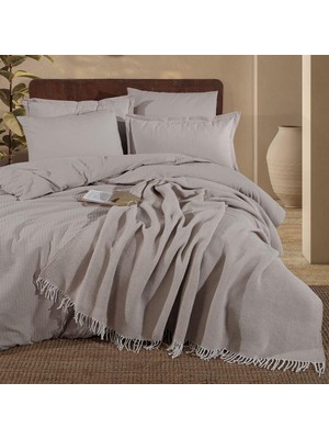 Clasy %100 Pamuk Battaniyeli Nevresim Takımı Çift Kişilik Eveya