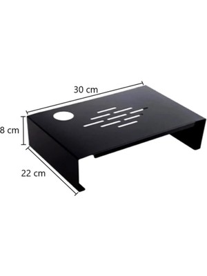 FORMVİA Monitör Standı 98 inç Ekran Boyutuna Uygun Ergonomik Metal Yükseltici Raf