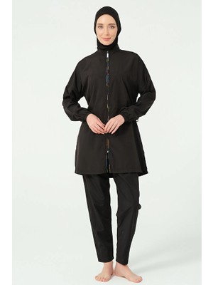 Dorelux Arkası File Detaylı Tesettür Mayo DLX-25282