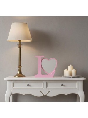 Skygo Love Kalpli Fotaraflı  Ledli Işıklı Sihirli Ayna