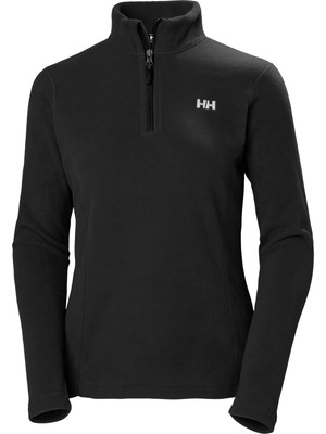 Helly Hansen W Light Halfzip Siyah Kadın Polar