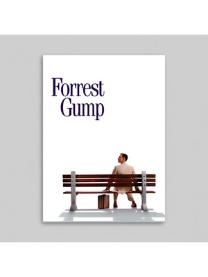 Orendart Forrest Gump Movie Film Çerçeveli - Çerçevesiz Poster Tablo Dekorasyon Tablo