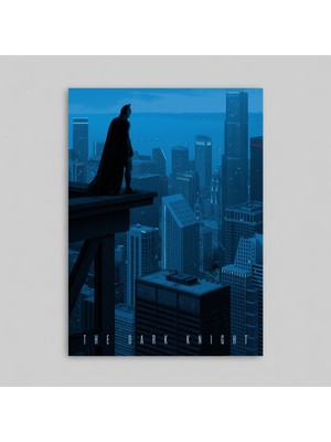 Orendart Batman The Dark Knight Movie Film Çerçeveli - Çerçevesiz Poster Tablo Dekorasyon Tablo