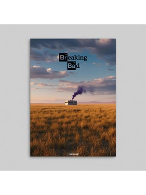 Orendart Breaking Bad Movie Film Dizi Çerçeveli - Çerçevesiz Poster Tablo Breaking Bad Dekorasyon Tablo