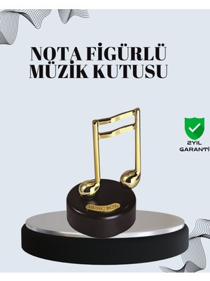 Maarketim Nota Figürü Müzik Kutusu Melodious Model