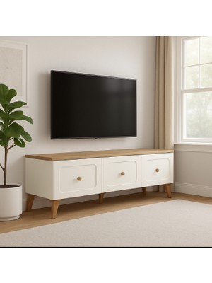 Tv Sehpası Tv Ünitesi 180 cm vakum kapak aytaşı