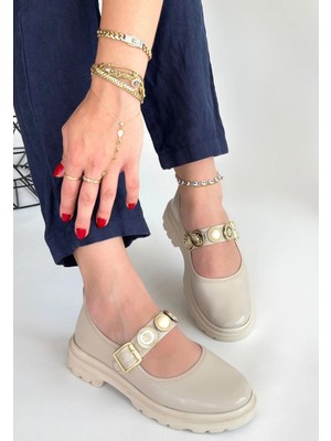 Diaways Okira Bej Rugan Oxford Ayakkabı