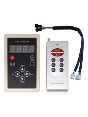 Powerr Led Aydınlatma 2811 Kumandalı Rf Magic Pixel Şerit LED Kontrol Ünitesi Çift Çıkışlı