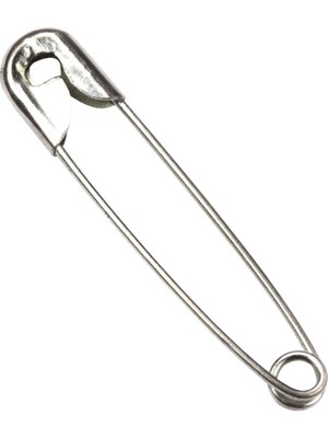 Buffer Çengelli Iğne 3 cm Gümüş Renk 50 Adet