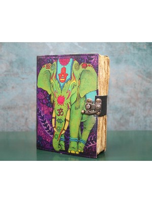 Mulvxkrg KRG02 Fil Tasarımı Deri Defter (Mulvix)